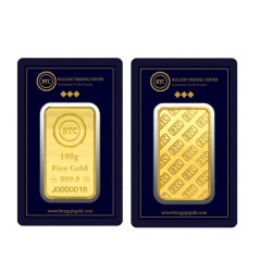 سبيكة 100 جرام عيار 24 نقاوة 999.9